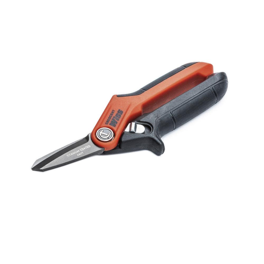 Crescent Wiss 7-1/2″ Tradesman Utility Shears Titanium Coated - Ascmtools