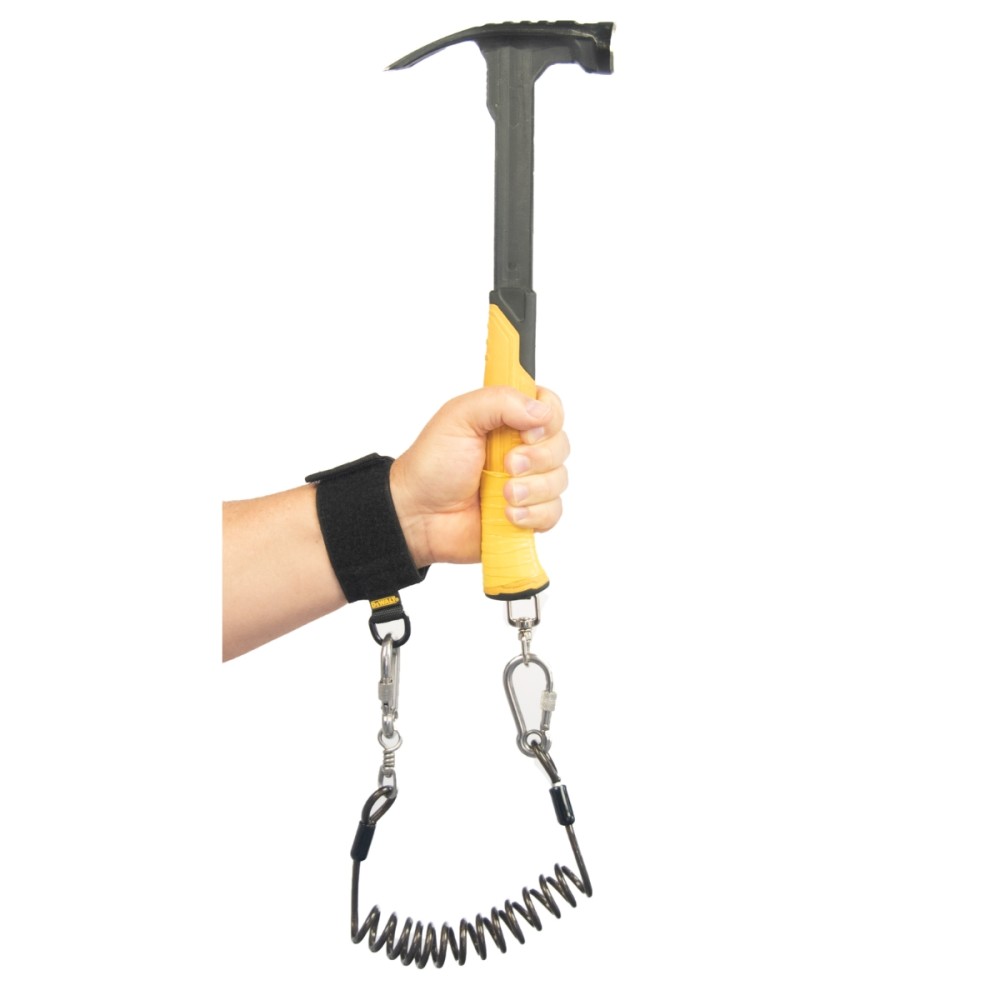 DEWALT Coiled Tool Lanyard 2lb - Ascmtools