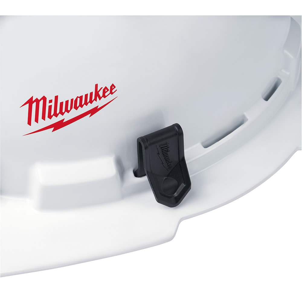 Milwaukee Full Brim Hard Hat with BOLT Accessories Type 1 Class E Small Logo - Ascmtools