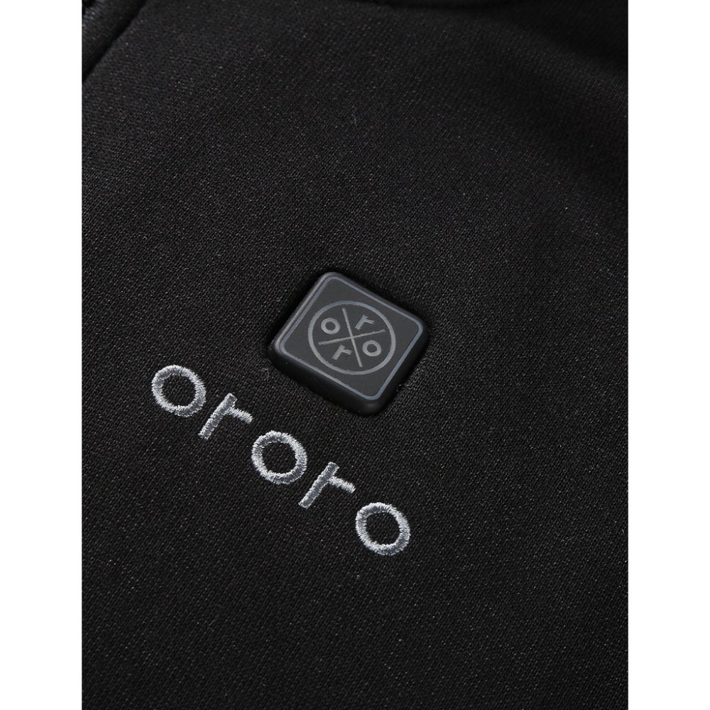 ORORO Womens Black Heated Fleece Jacket Kit 2X - Ascmtools