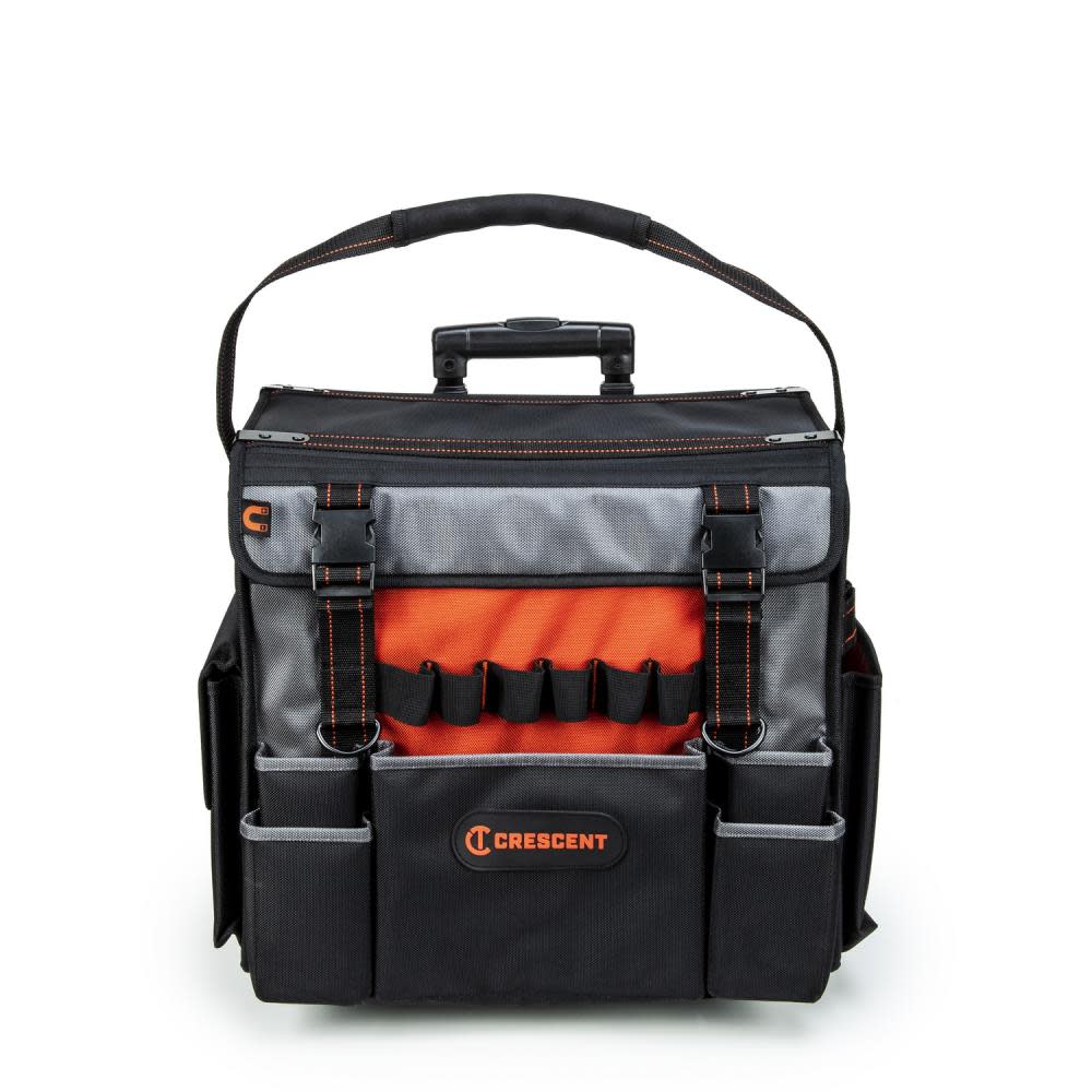 Crescent 18″ Tradesman Rolling Tool Bag - Ascmtools
