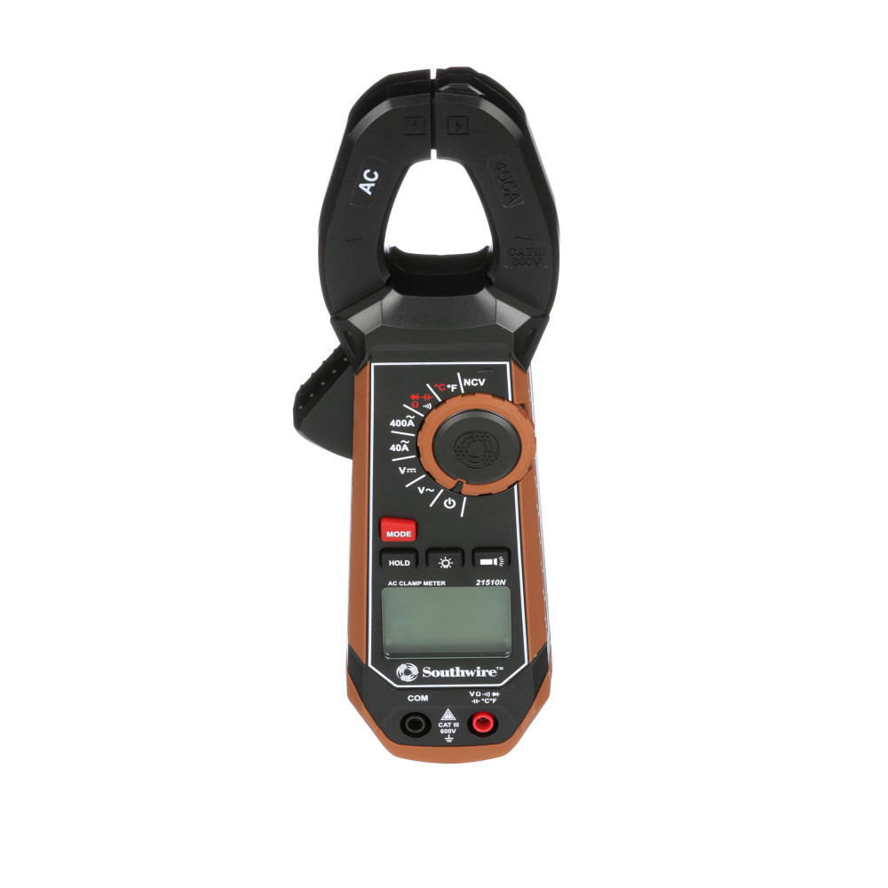 Southwire AC Clamp Meter with Built-In NCV Worklight - Ascmtools