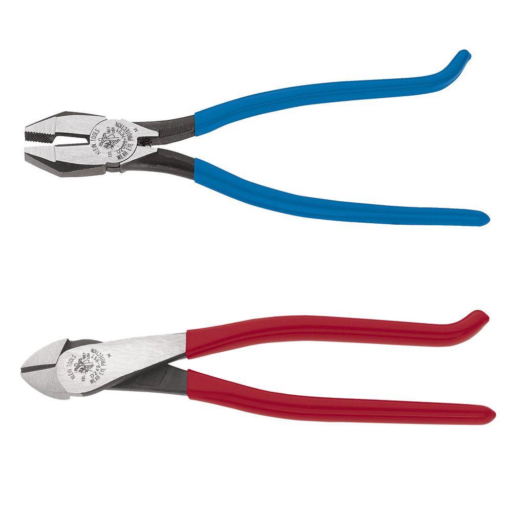 Klein Tools Ironworkers Pliers Kit 2pc - Ascmtools
