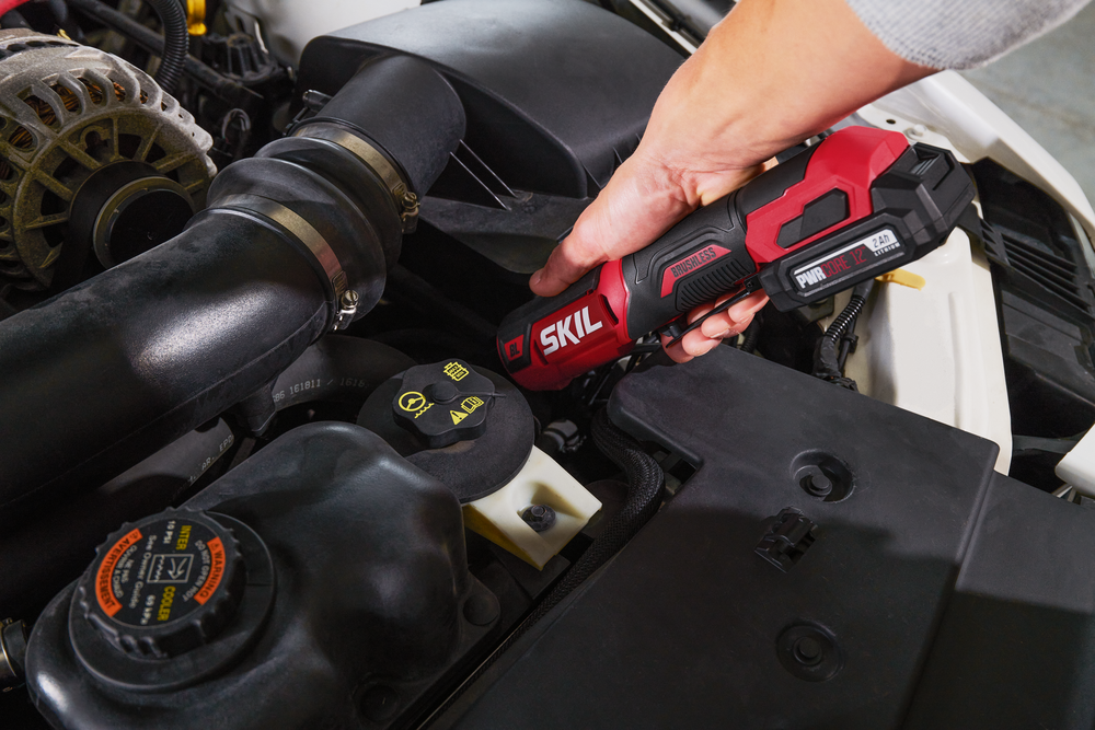 SKIL PWRCORE 20™ Brushless 20V 4 Tool Combo Kit with PWR JUMP™ Charger - Ascmtools