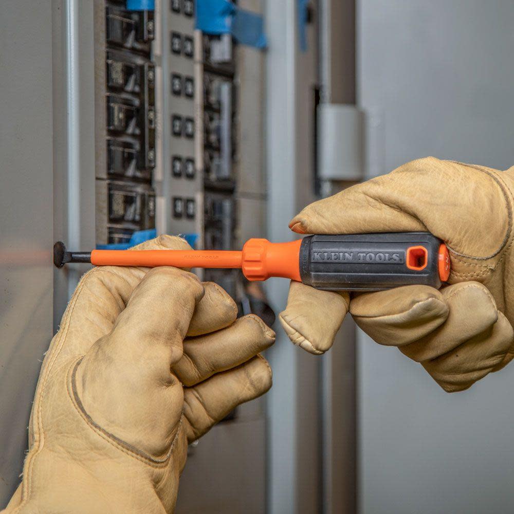 Klein Tools 4 in. Insul Driver 1/4 in. Cab Tip - Ascmtools