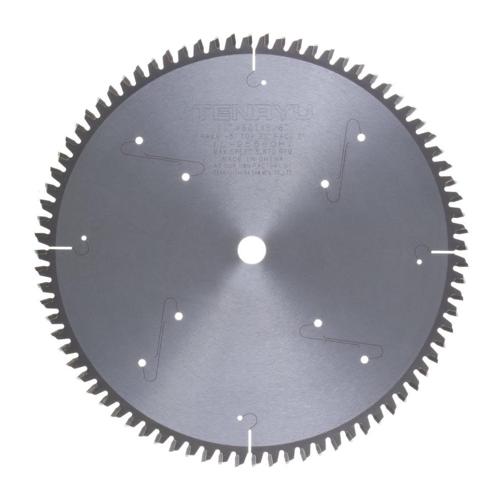 Tenryu 10In x 80CT Melamine Finish Blade - Ascmtools