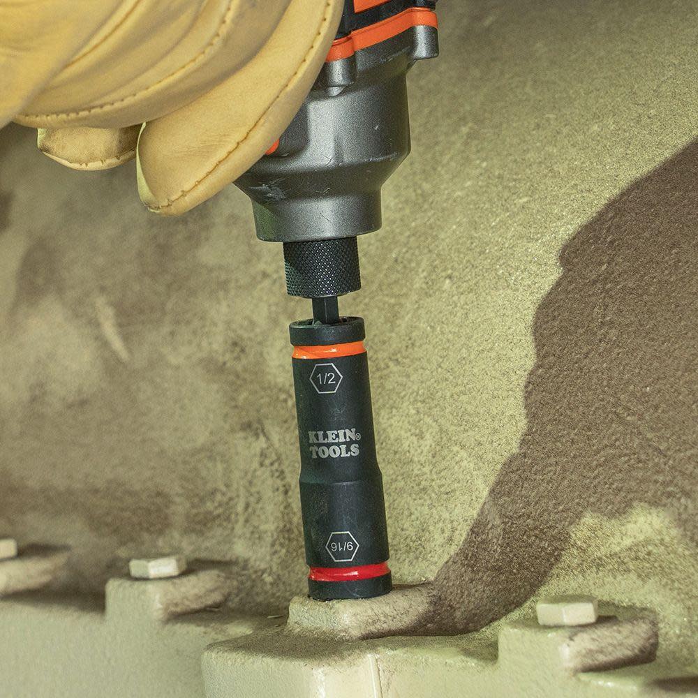 Klein Tools Large Flip Socket Adapter - Ascmtools