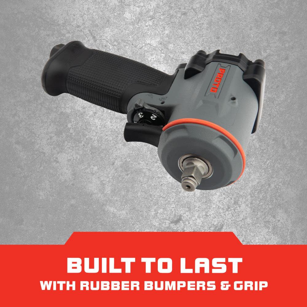 Proto 3/8 In. Mini Impact Wrench – Pistol Grip - Ascmtools