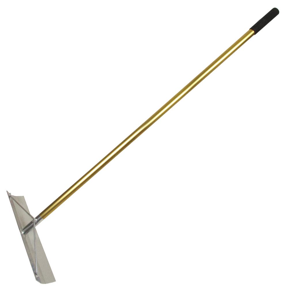 Kraft Tool Co 19-1/2 In. x 4 In. Gold Standard Aluminum Concrete Placer - Ascmtools
