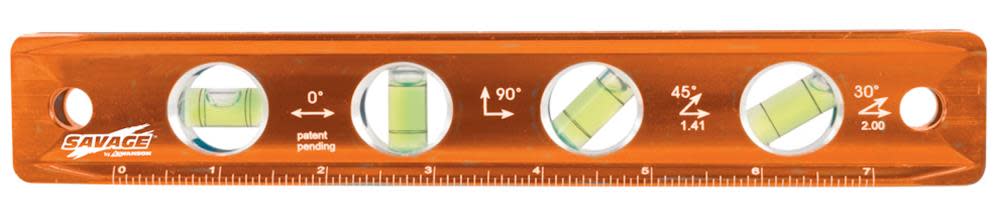 Tool 9 In SAVAGE Magnetic Billet Torpedo Level with Metric (22 CM) - Ascmtools