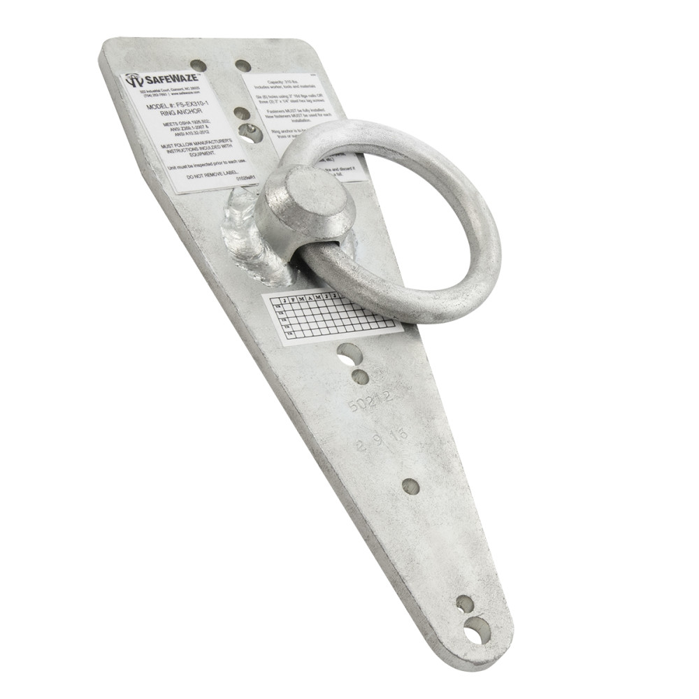 Safewaze 9″ Forged Steel Ring Anchor - Ascmtools