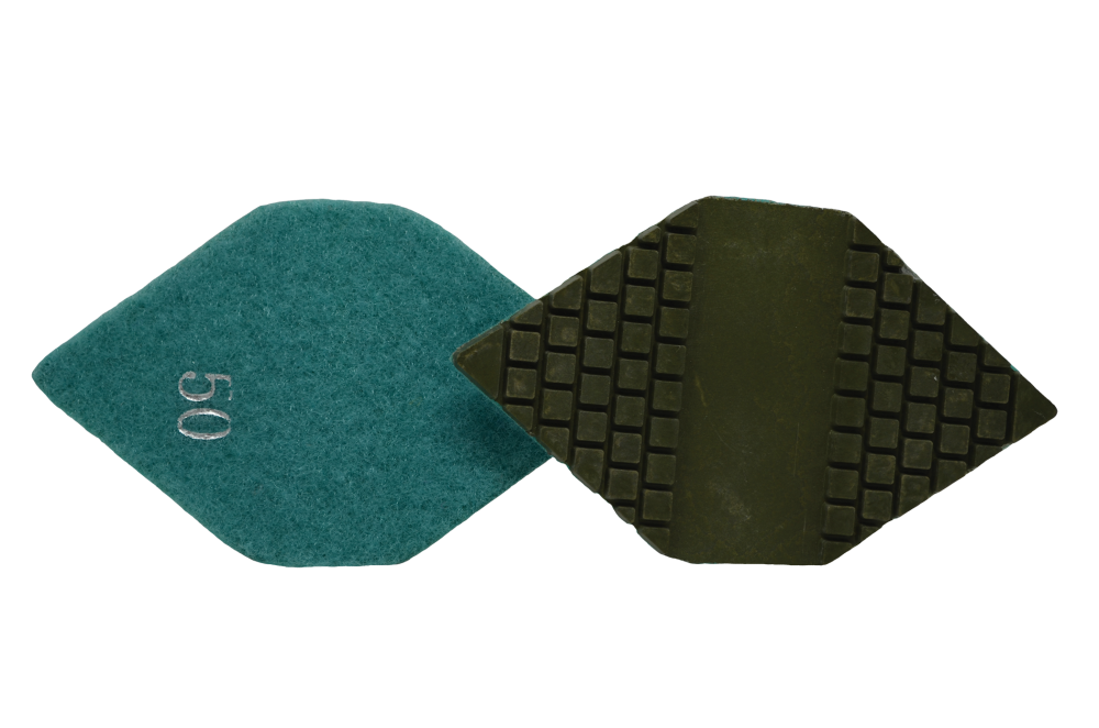 National Flooring Equipment Diamond Corner Resin Tooling Attachments – 50 Grit - Ascmtools