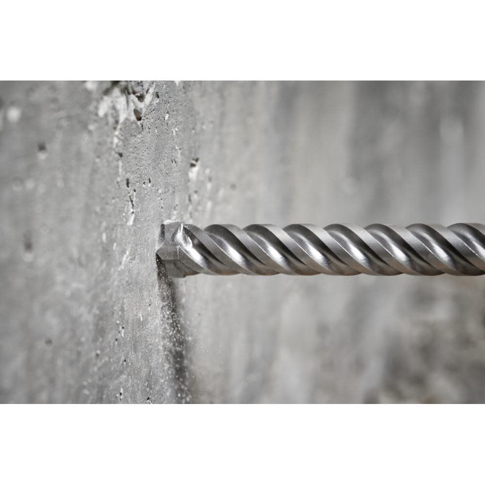 Milwaukee SDS MAX Rotary Hammer Drill Bit 4CT MX4 1 1/2″ X 24″ X 29″ - Ascmtools