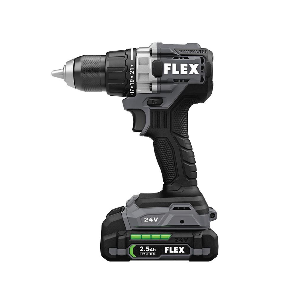 FLEX 24V Drill Driver and 1/4″ Impact Driver Kit - Ascmtools
