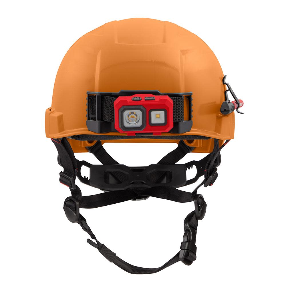 Milwaukee Orange Helmet with BOLT Class E - Ascmtools