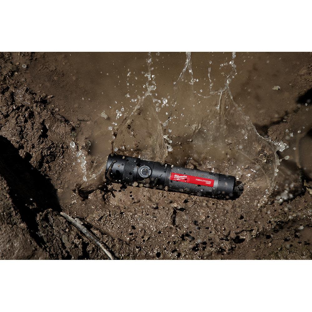 Milwaukee USB Rechargeable 1100L Twist Focus Flashlight - Ascmtools
