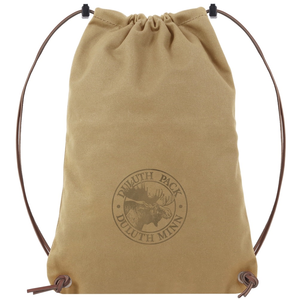 Duluth Pack Drawstring Backpack – Khaki - Ascmtools