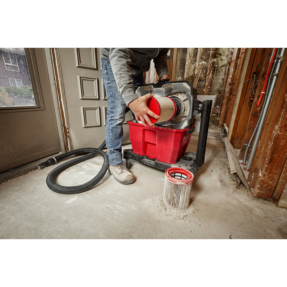 Milwaukee Large Wet/Dry Vacuum HEPA Filter - Ascmtools