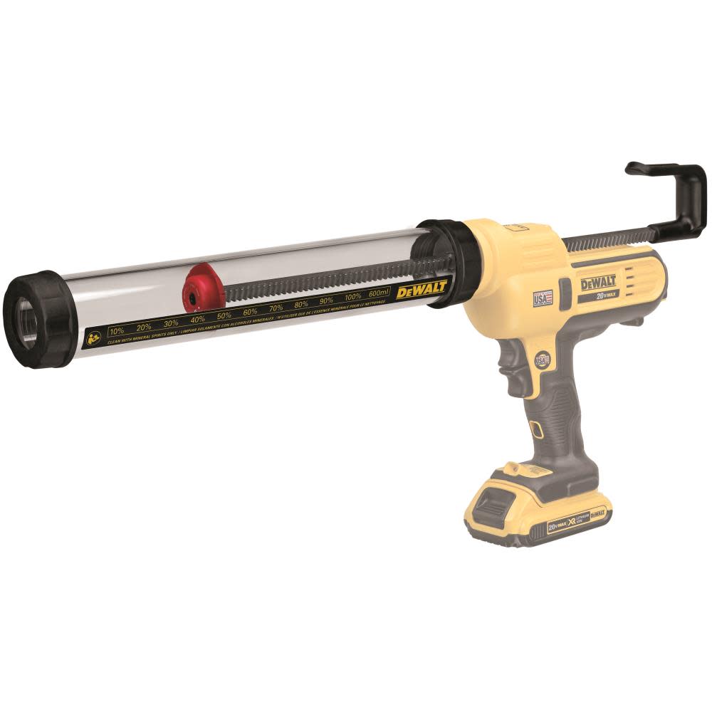DEWALT 600 mL Clear Sausage Tube Conversion Kit - Ascmtools