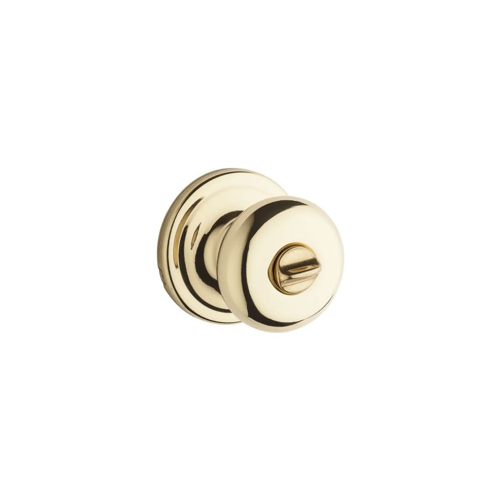 Kwikset Polished Brass Bed/Bath Juno Privacy Door Knob - Ascmtools