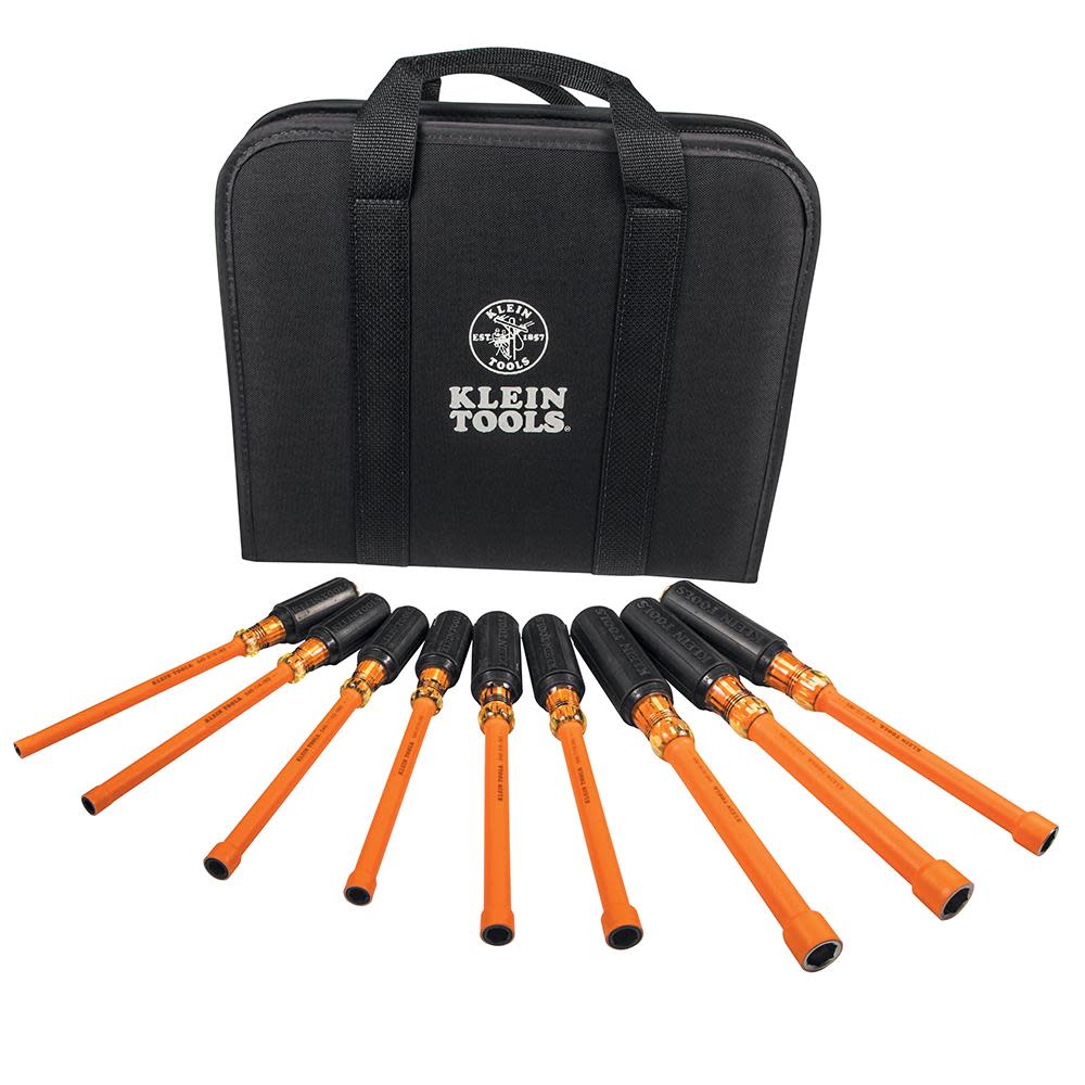 Klein Tools 9 Piece Insulated Nut Driver Kit - Ascmtools