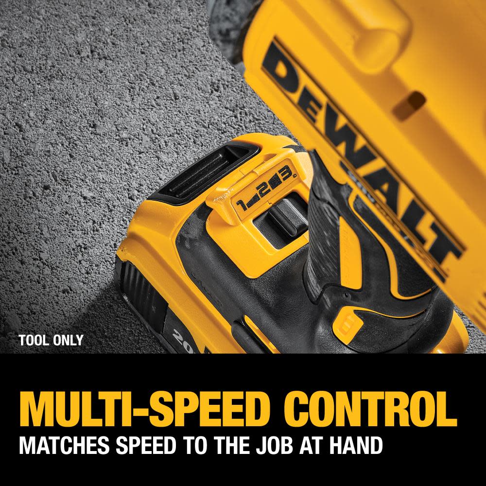 DEWALT 20V MAX XR 1/2″ Impact Wrench with Detent Pin Anvil Bare Tool - Ascmtools