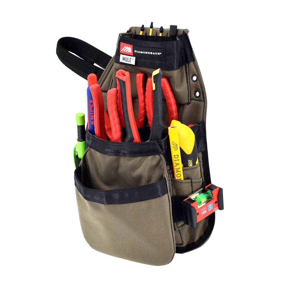 Diamondback Toolbelts Ranger Green Left Side Mule 2.0 Tool Pouch - Ascmtools