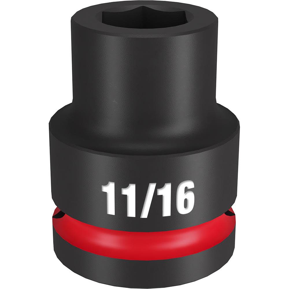Milwaukee Impact Socket 3/4″ Drive 11/16″ Standard 6 Point - Ascmtools