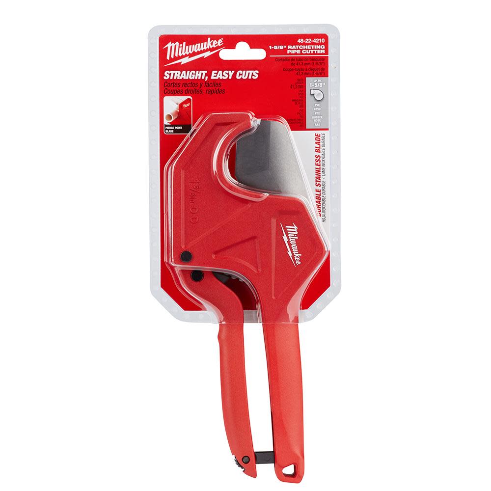 Milwaukee 1-5/8 in. Ratcheting Pipe Cutter - Ascmtools