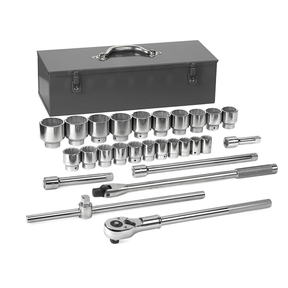 GEARWRENCH Mechanics Tool Set 27 pc. 3/4 In. Drive 12 Point SAE - Ascmtools
