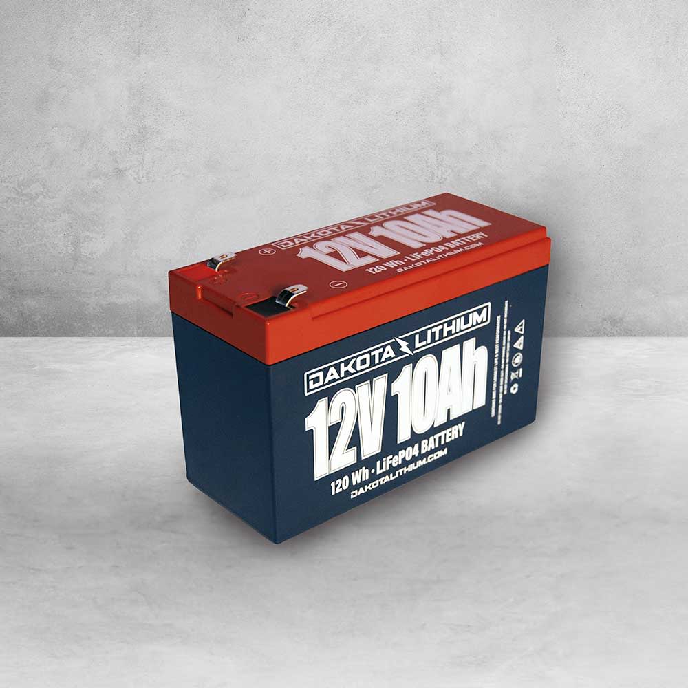 Dakota Lithium Battery 12V 10Ah LifePO4 - Ascmtools