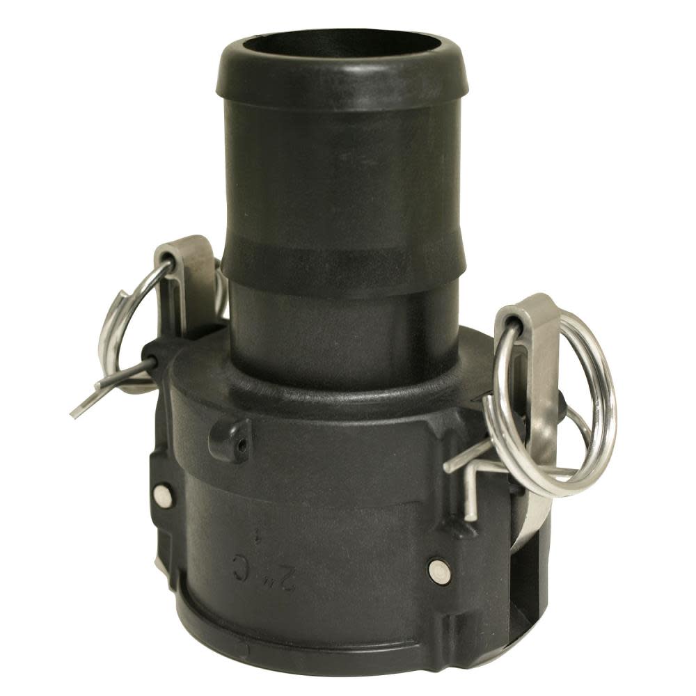 Apache Hose 2 In. Part C Female Poly Cam & Groove Coupler - Ascmtools