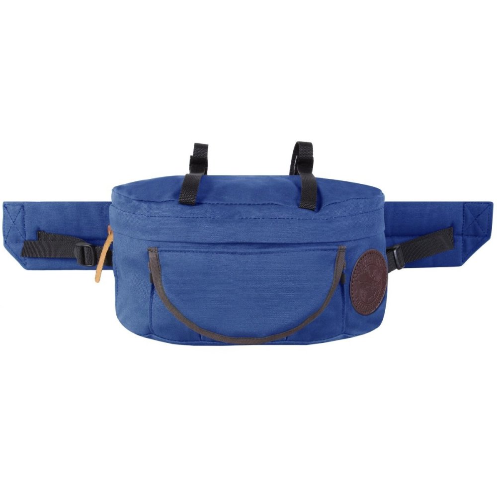 Duluth Pack 9 Liter Capacity Royal Blue Canvas Lumbar Pack - Ascmtools