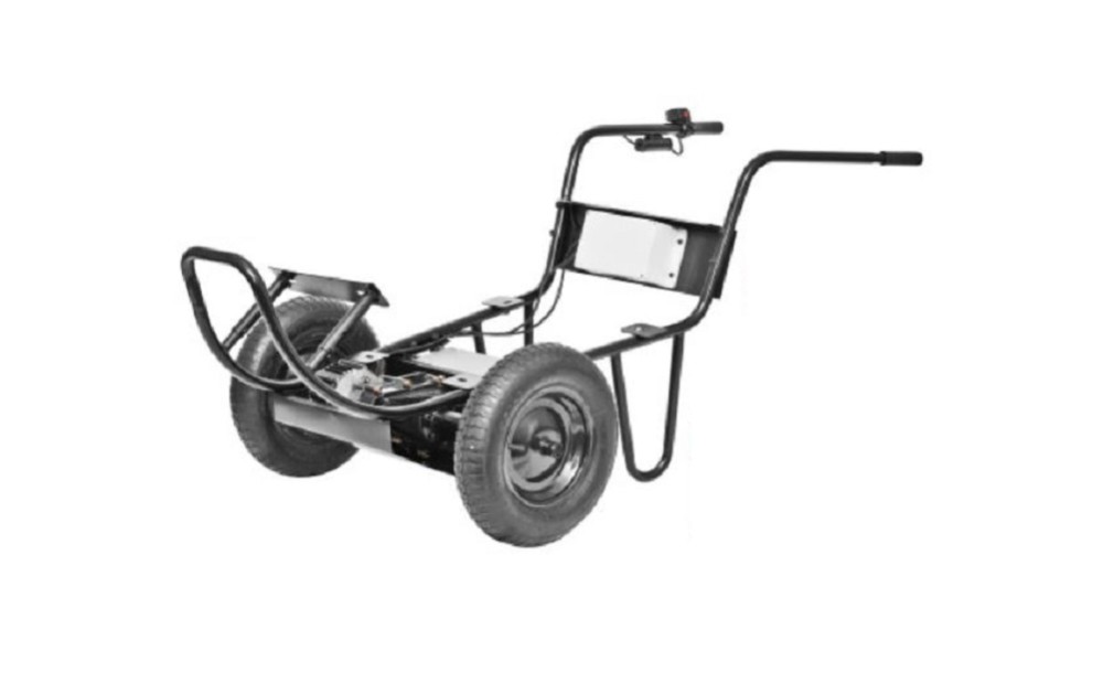 PAW Electric Wheelbarrow Power Assist Drive System Without 6 Cu. Ft. Poly Tub - Ascmtools