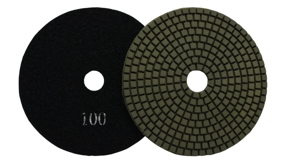 National Flooring Equipment 5 In. Polishing Pad – Resin Bond – 100 Grit - Ascmtools