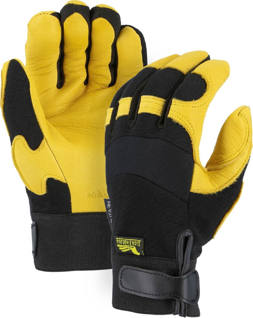 Majestic Glove Golden Eagle Mechanics Glove Large - Ascmtools