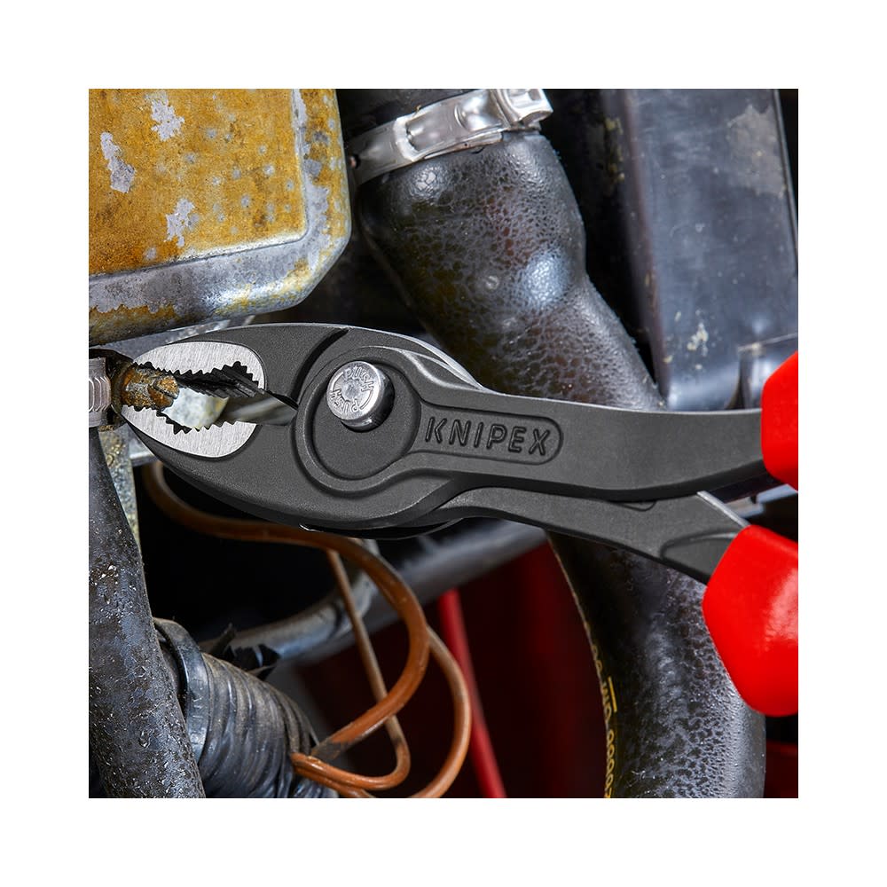 Knipex 8 In. TwinGrip Slip Joint Pliers with Comfort Grip Handle - Ascmtools