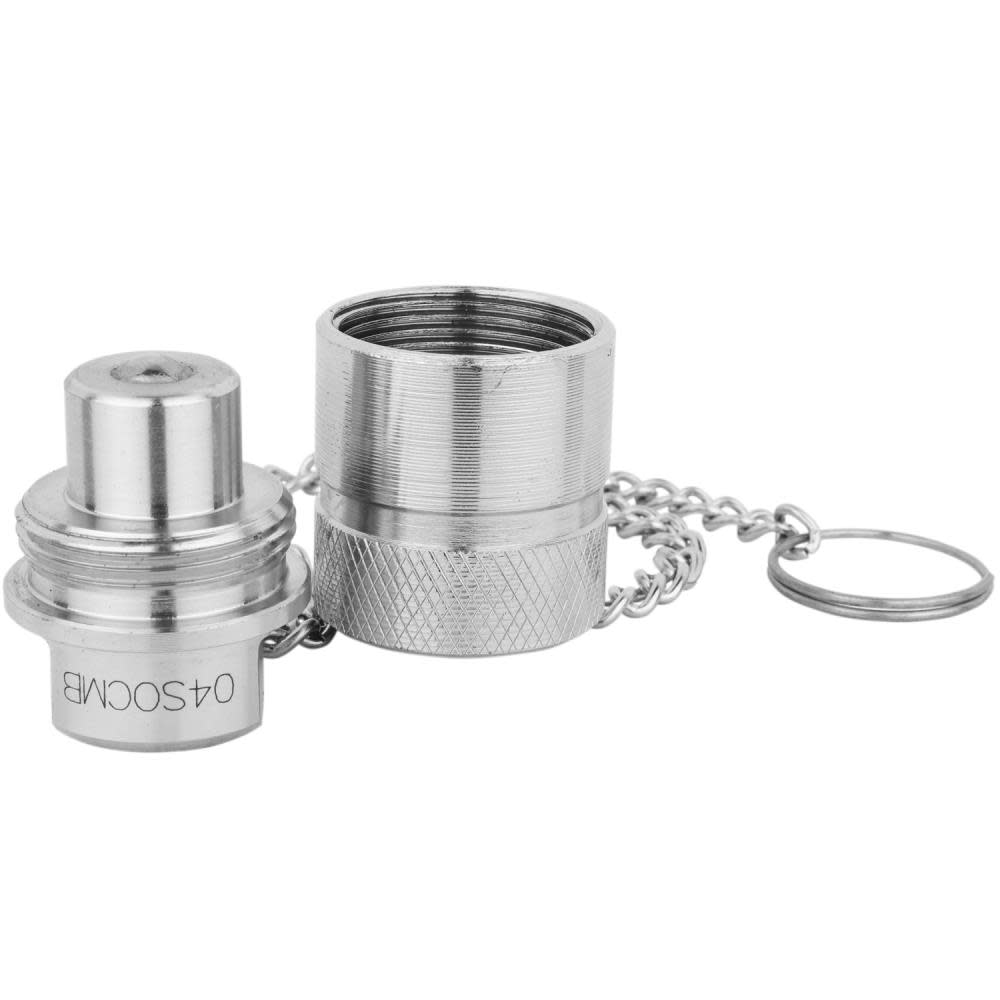 Milton 1/4″ NPTF Hydraulic Spin-On Coupler Male Half - Ascmtools