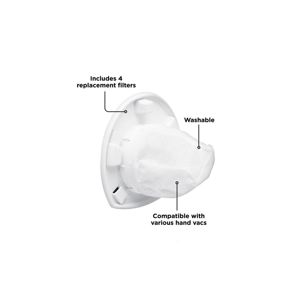 DEWALT Vacuum Filter for Model CHV1410L Vac - Ascmtools