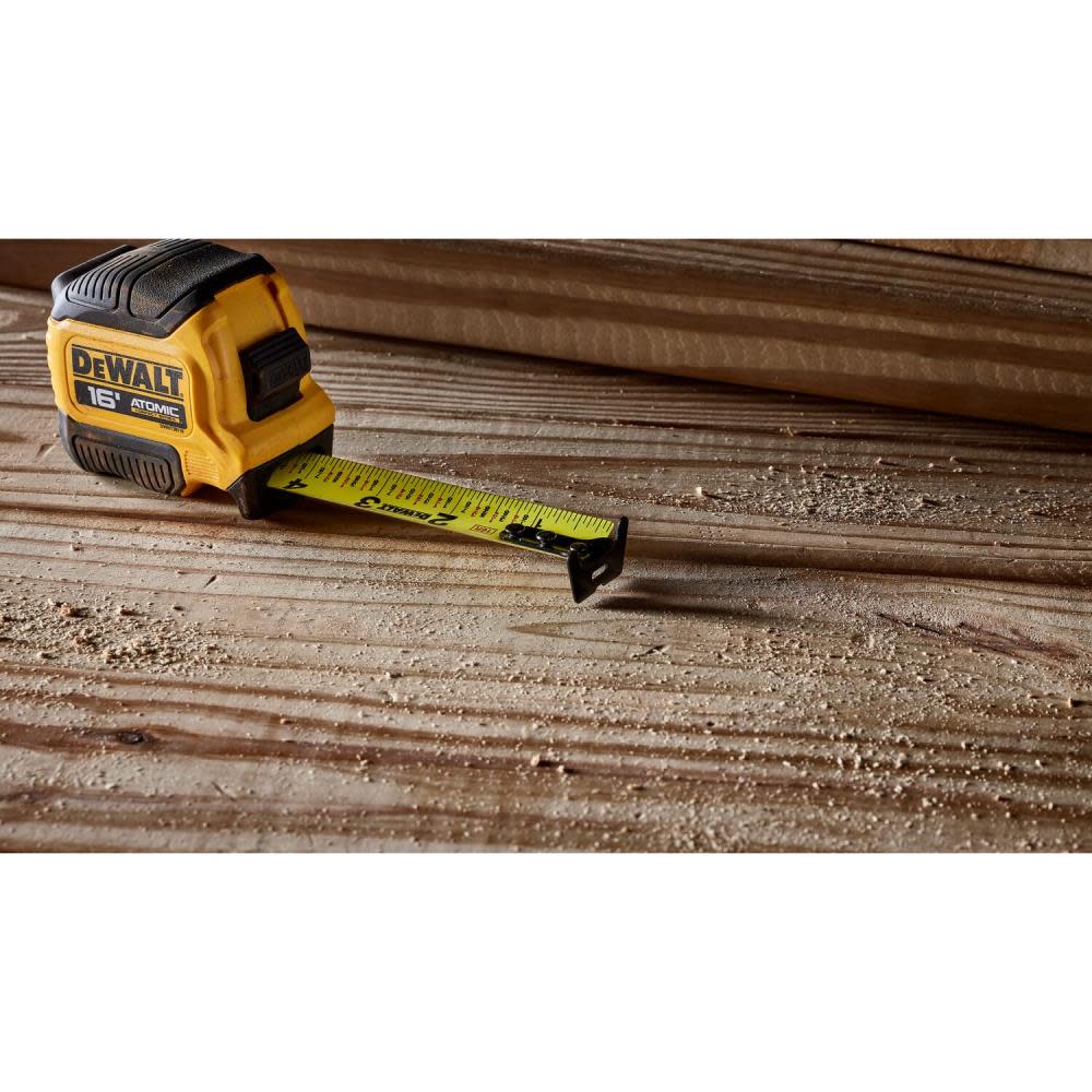 DEWALT ATOMIC Compact Series 16′ Tape Measure - Ascmtools