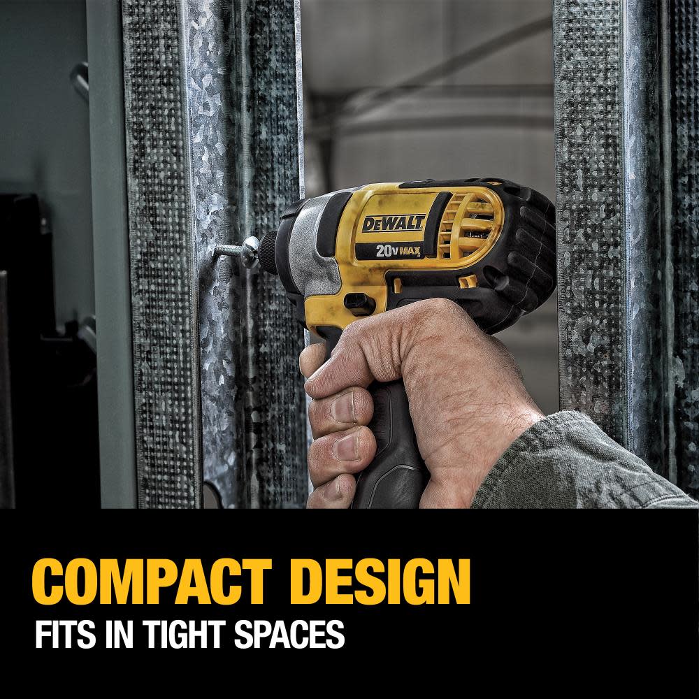 DEWALT 20V MAX Lithium Ion Impact Driver Kit - Ascmtools