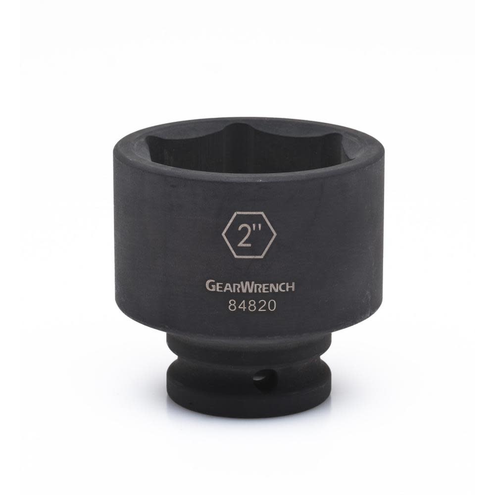 GEARWRENCH Impact Socket 3/4 In. Drive 6 Point Standard 2 In. - Ascmtools