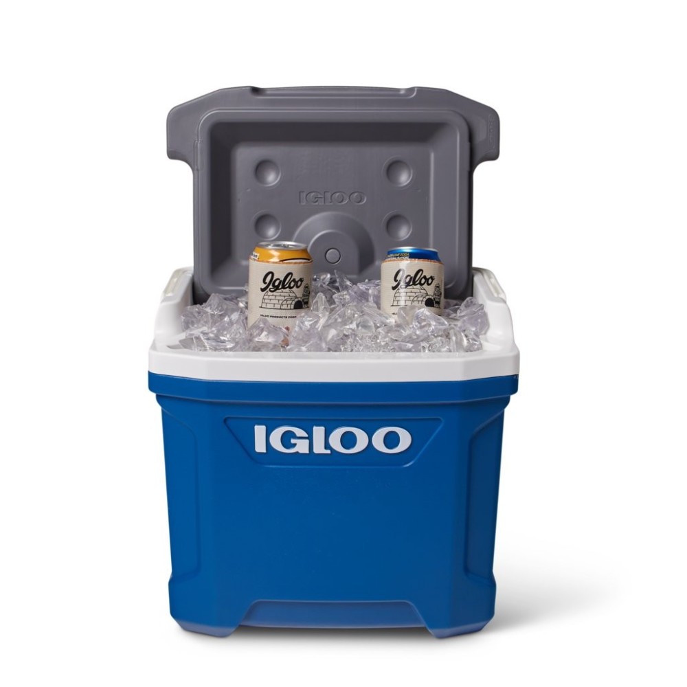 Igloo Latitude 16 Hard Cooler Indigo Blue/Meteorite 16qt - Ascmtools