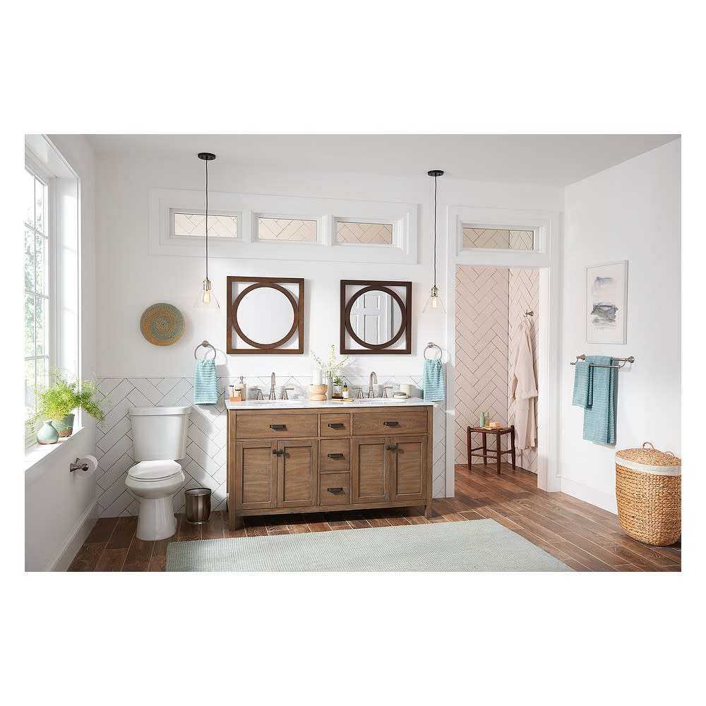 Moen Hilliard Toilet Paper Holder Brushed Nickel Pivoting - Ascmtools