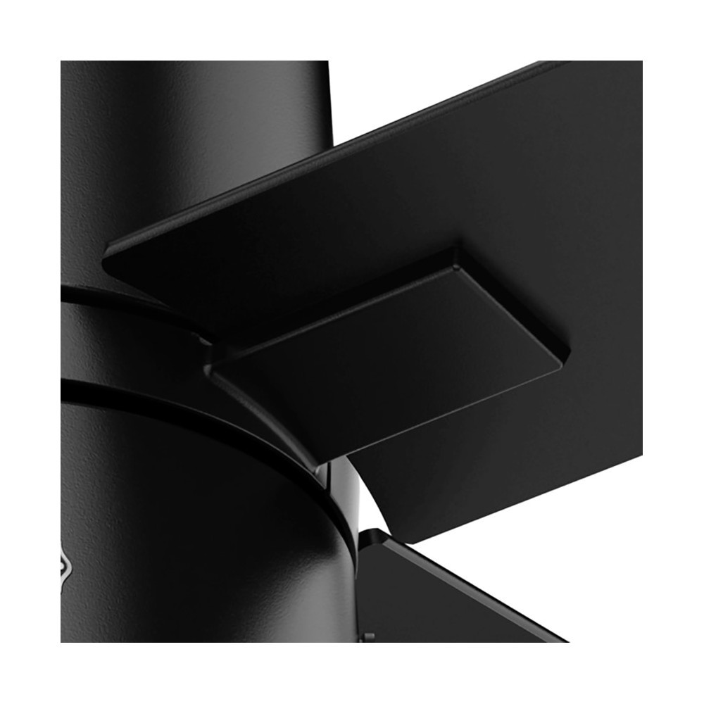 Hunter Fan Beck Ceiling Fan 42″ Matte Black/Greyed Walnut - Ascmtools