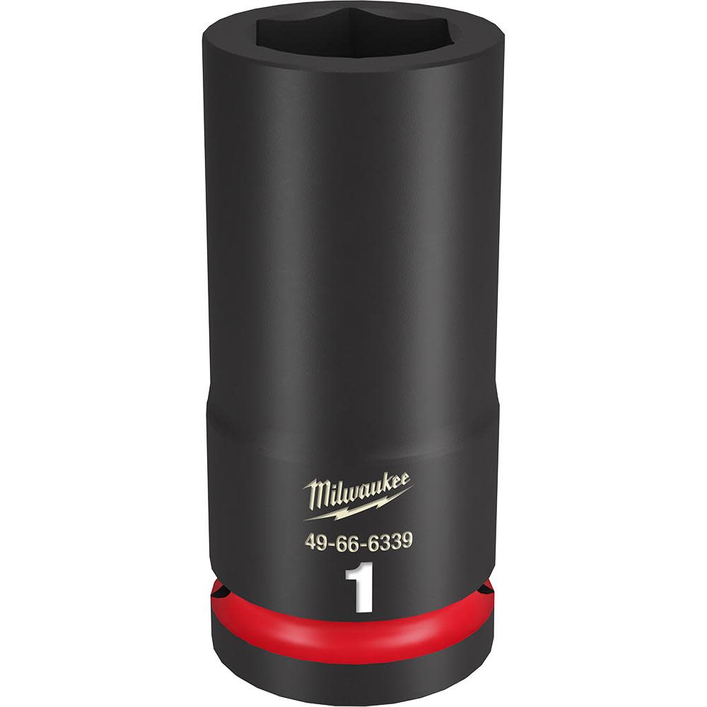 Milwaukee SHOCKWAVE Impact Duty Socket 3/4″ Drive 1″ Deep 6 Point - Ascmtools