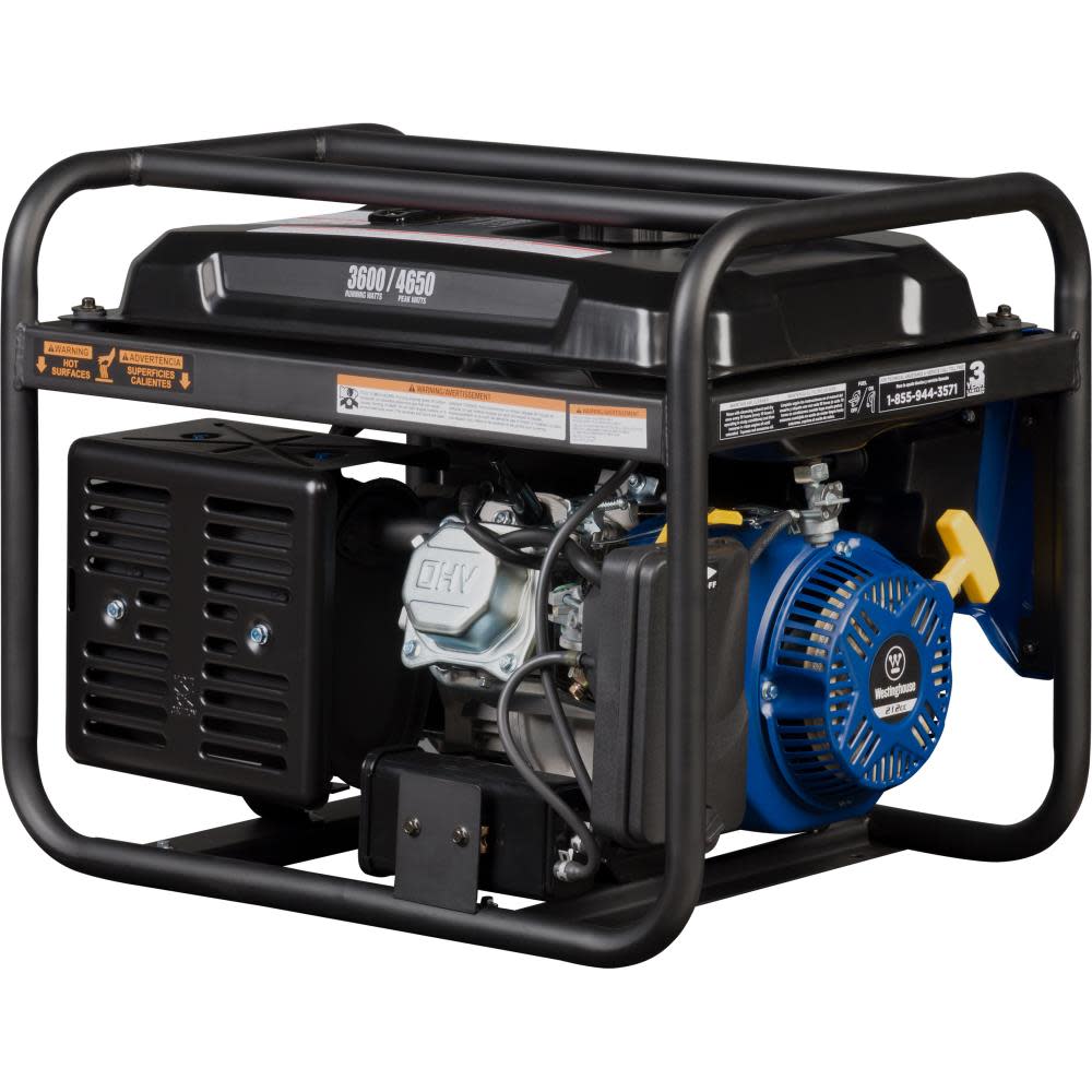 Westinghouse Generator Portable Gas Powered with CO Sensor - Ascmtools