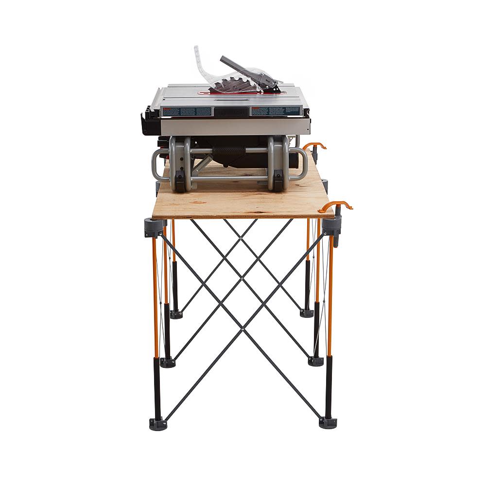 Bora Portamate 30″ x 24″ x 48″ Steel Centipede Work Support Sawhorse with BONUS Accessories - Ascmtools