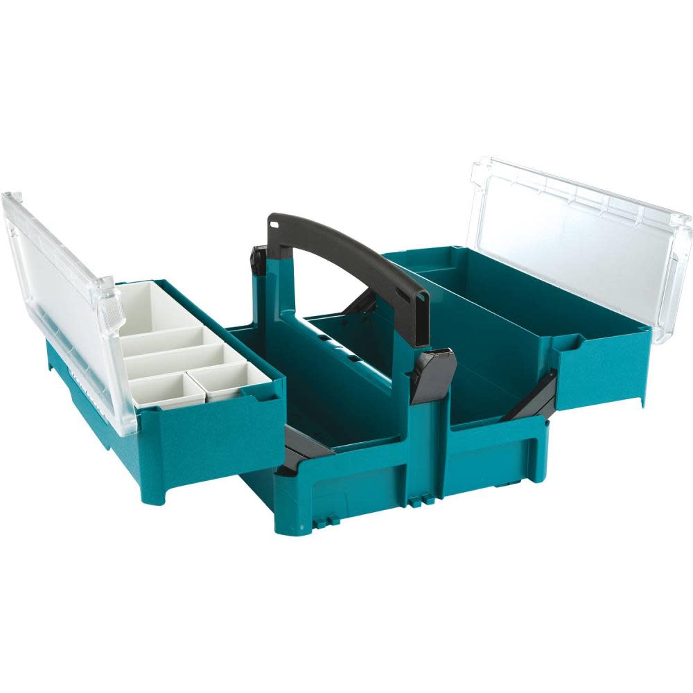 Makita MAKPAC Interlocking Storage Box with Inserts - Ascmtools