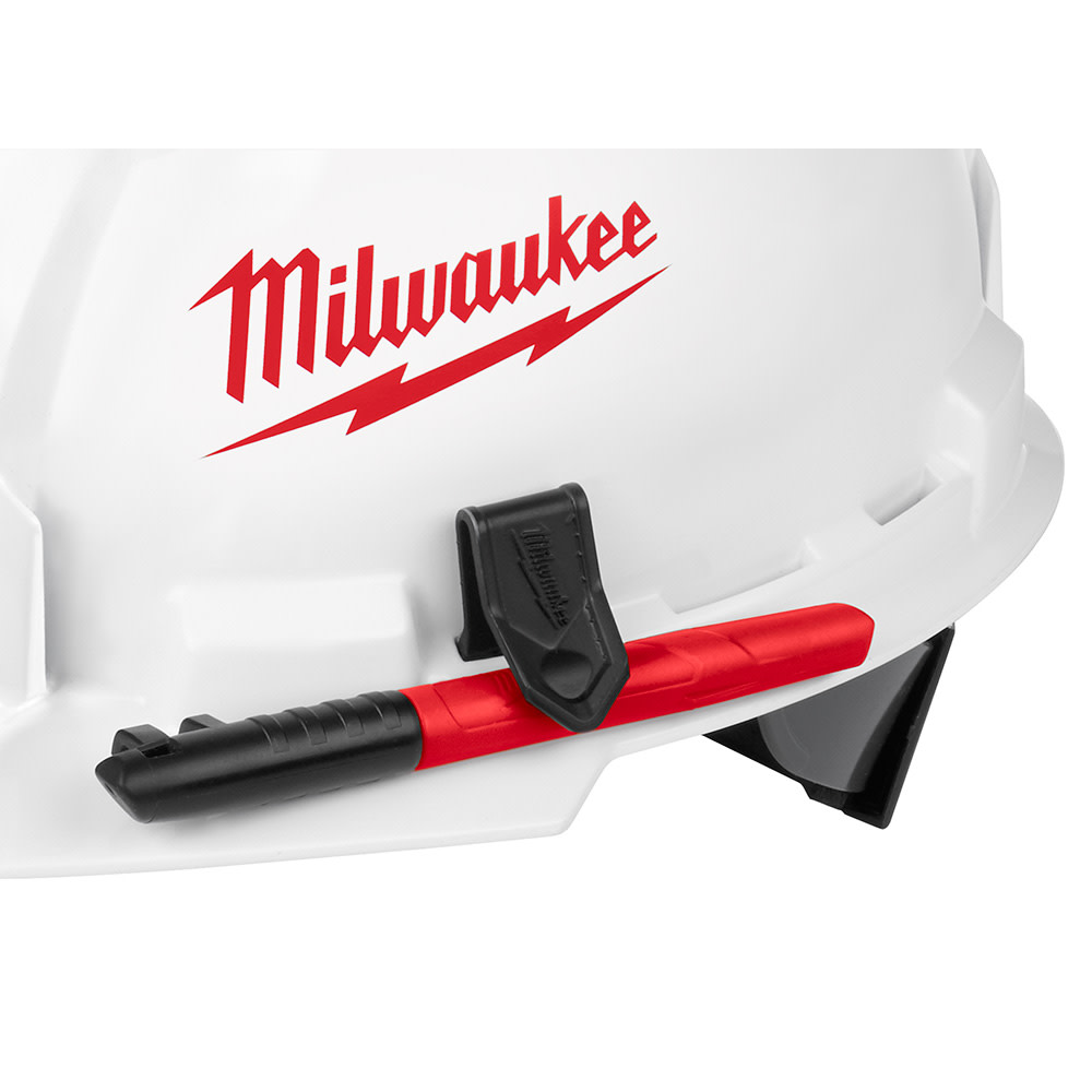 Milwaukee Front Brim Hard Hat with BOLT Accessories Type 1 Class E - Ascmtools